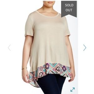 Eyeshadow brand short sleeve shirt